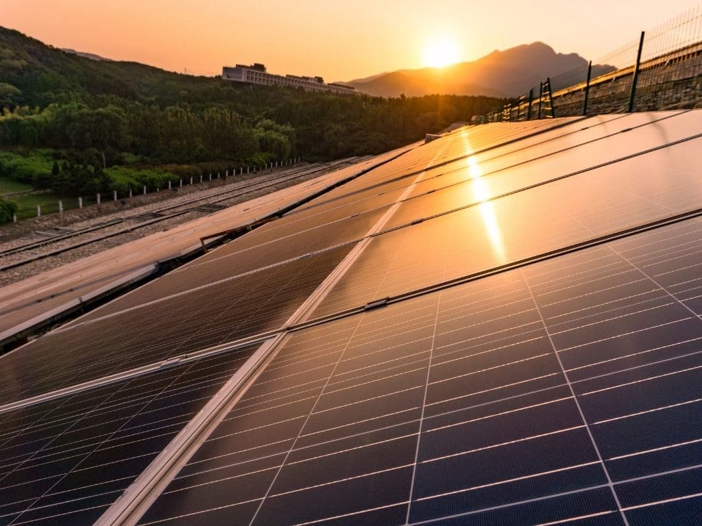 Solar energy installation project